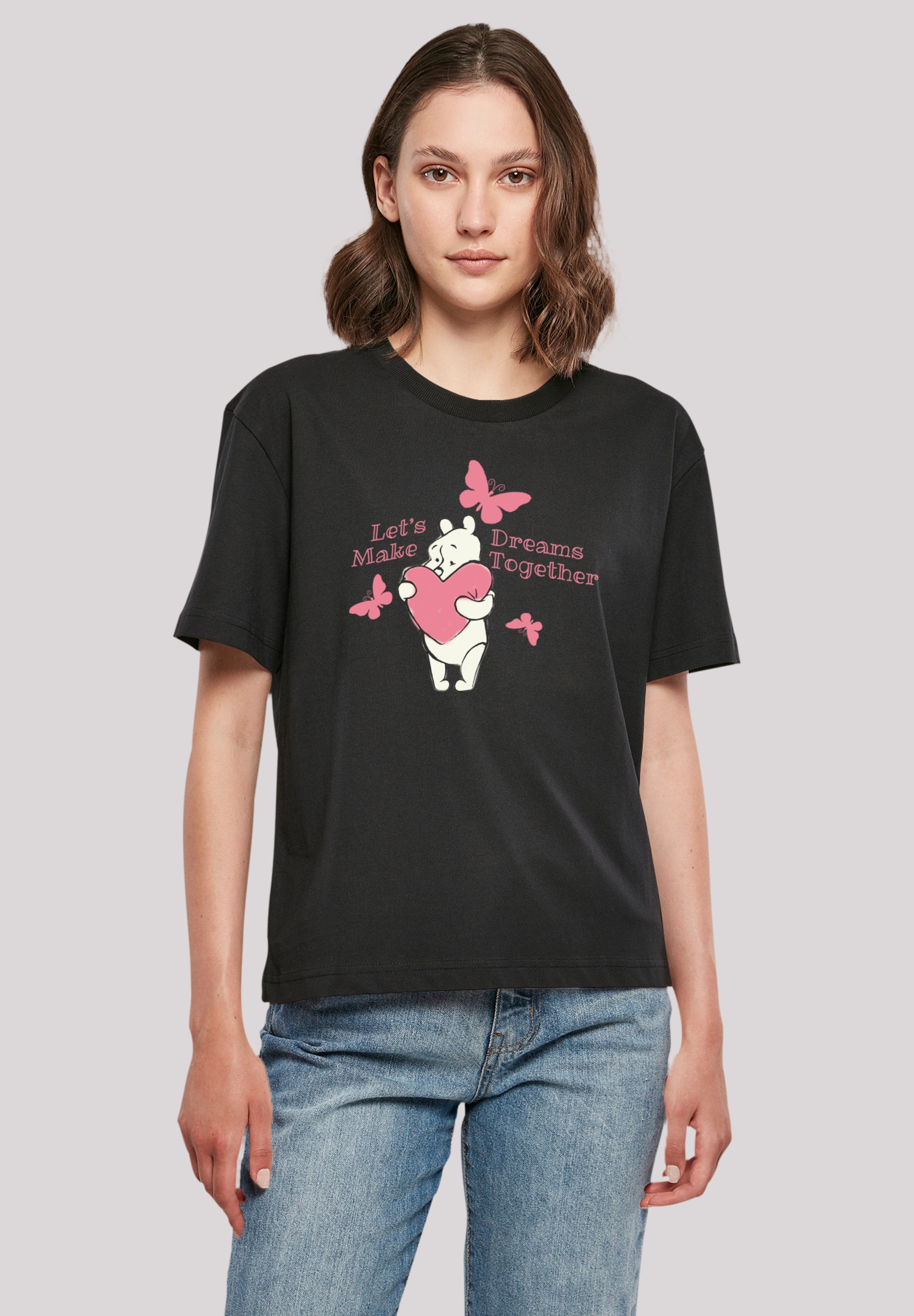 kaufen walking I\'m Winnie Make Together«, Qualität online Puuh | F4NT4STIC Premium Let\'s Dreams »Disney T-Shirt