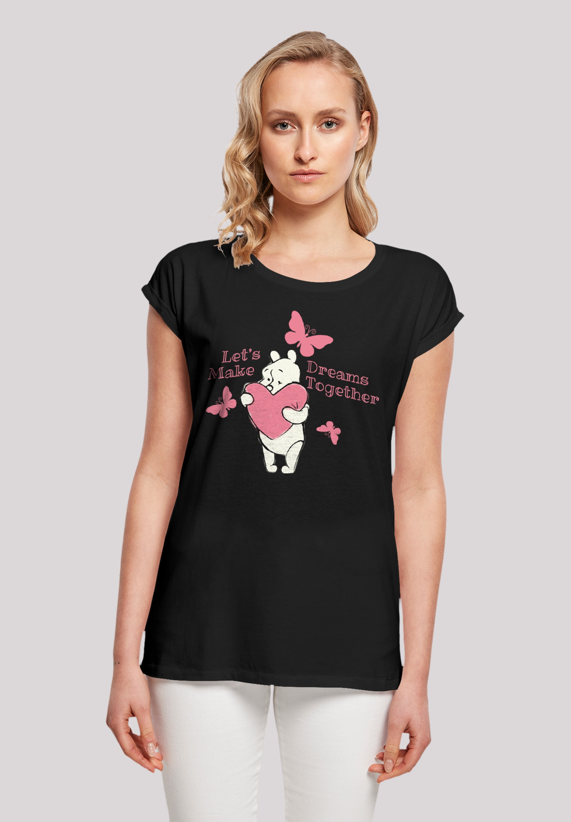 F4NT4STIC T-Shirt »Disney Winnie Puuh Let's Make Dreams«, Premium Qualität  bestellen