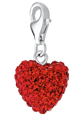 Amor Charm-Einhänger »Herz, 9008056«, mit Kristallglas kaufen