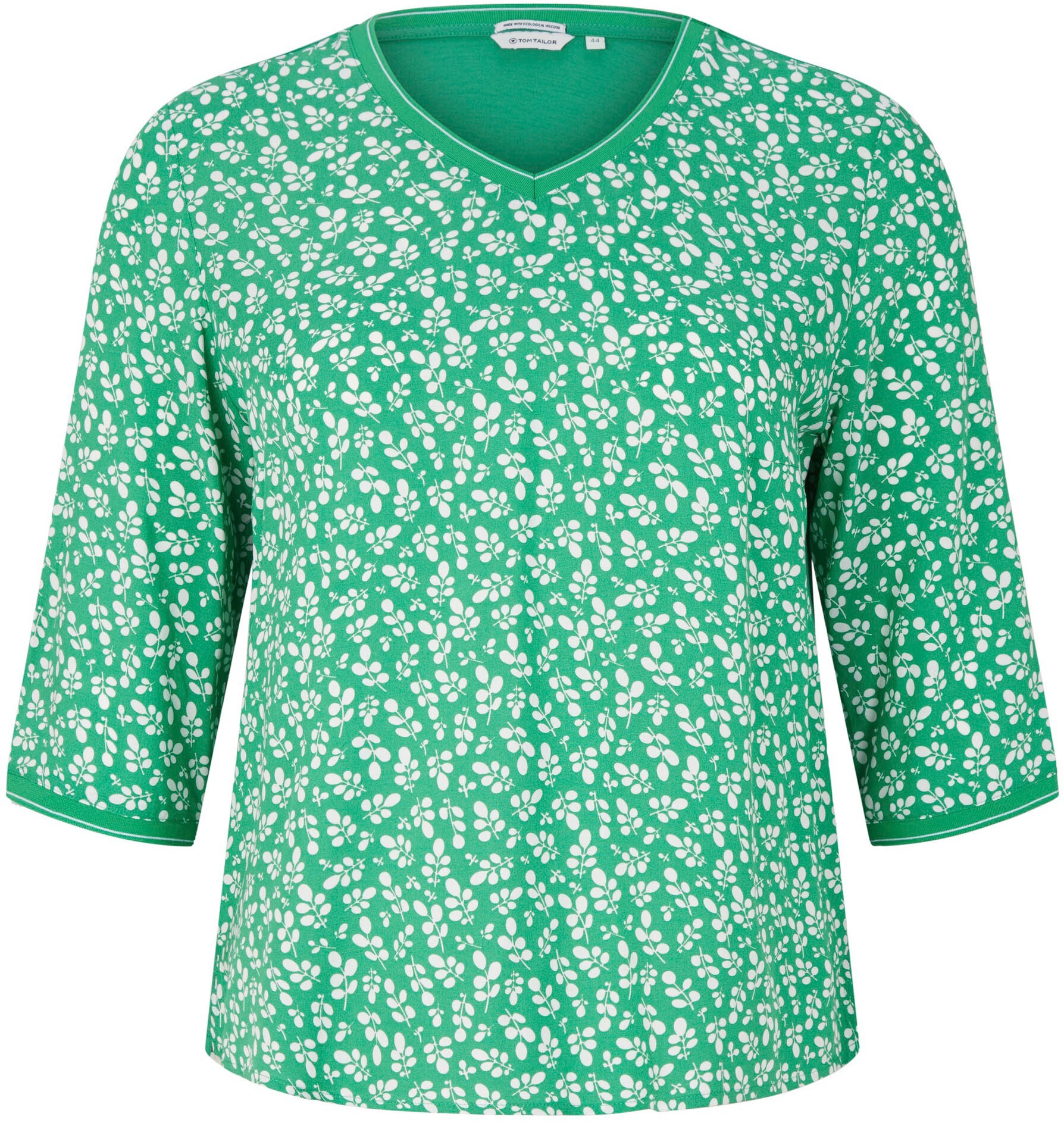 TOM TAILOR PLUS 3/4-Arm-Shirt, mit floralem Muster kaufen