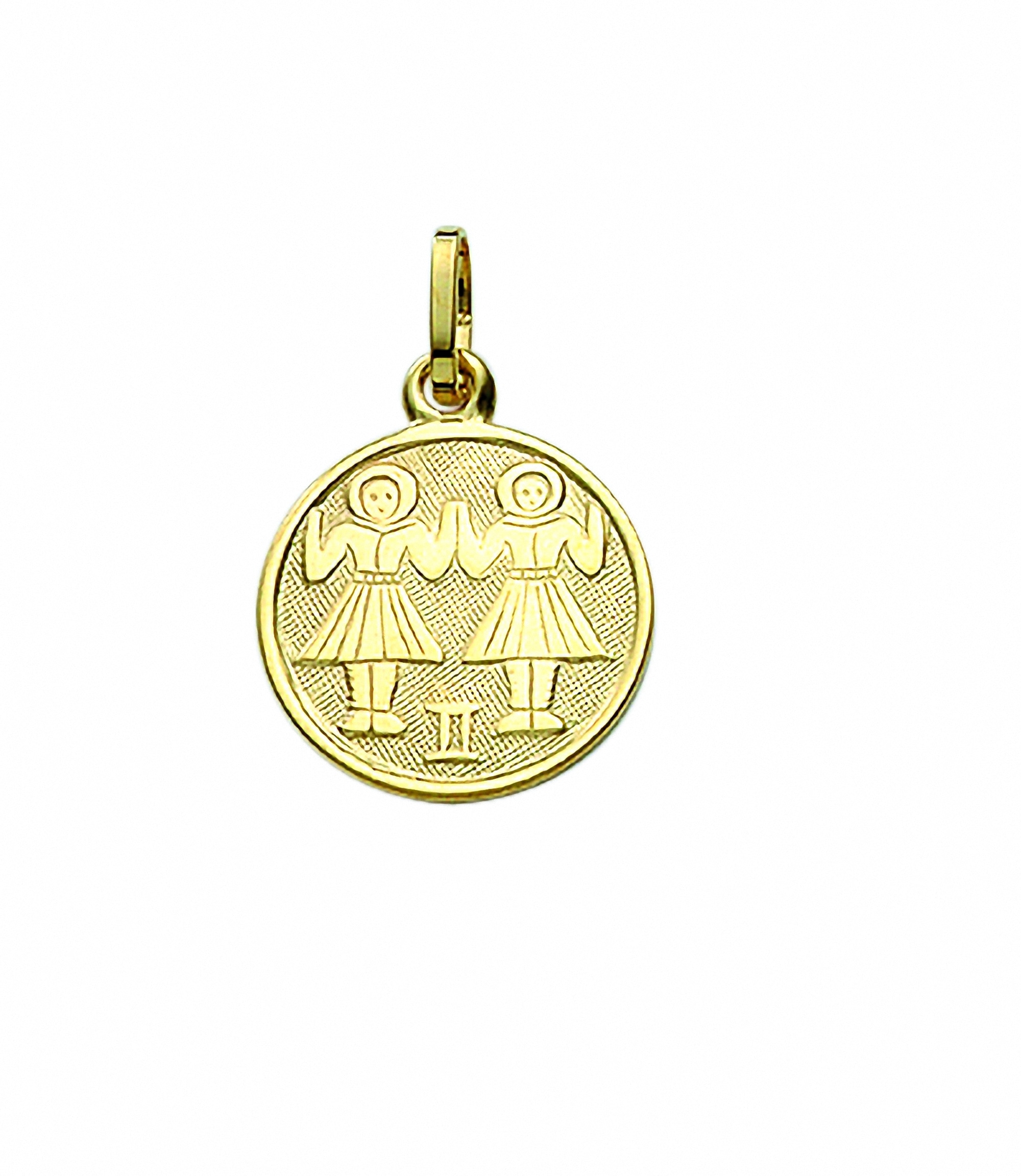 Adelia´s Kette mit Anhänger »333 Gold Sternzeichen Anhänger Zwilling Ø 11,8  mm«, Schmuckset - Set mit Halskette online kaufen | I\'m walking