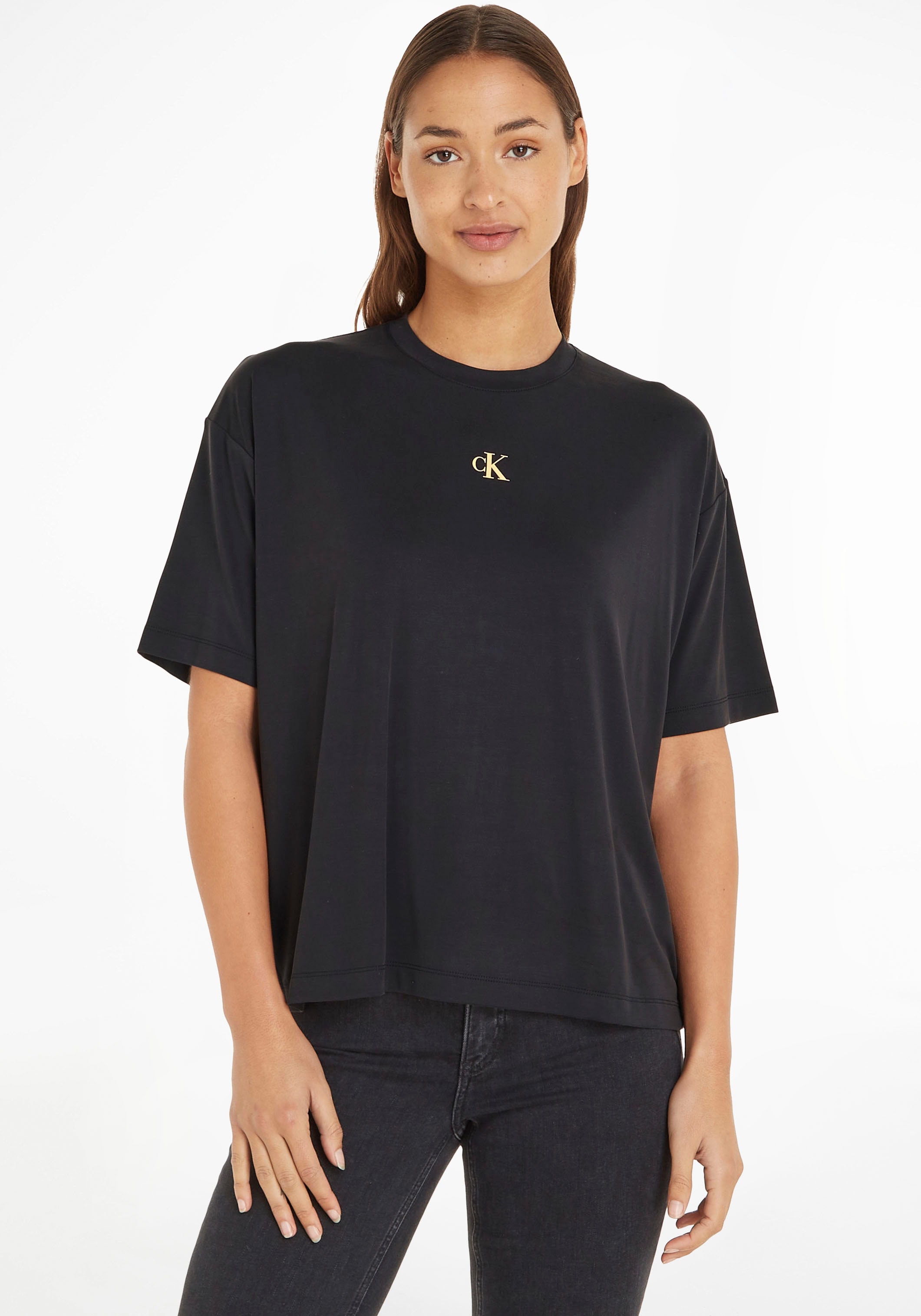 Calvin Klein Jeans T-Shirt »BACK LOGO MODAL BOYFRIEND TEE« shoppen | I\'m  walking