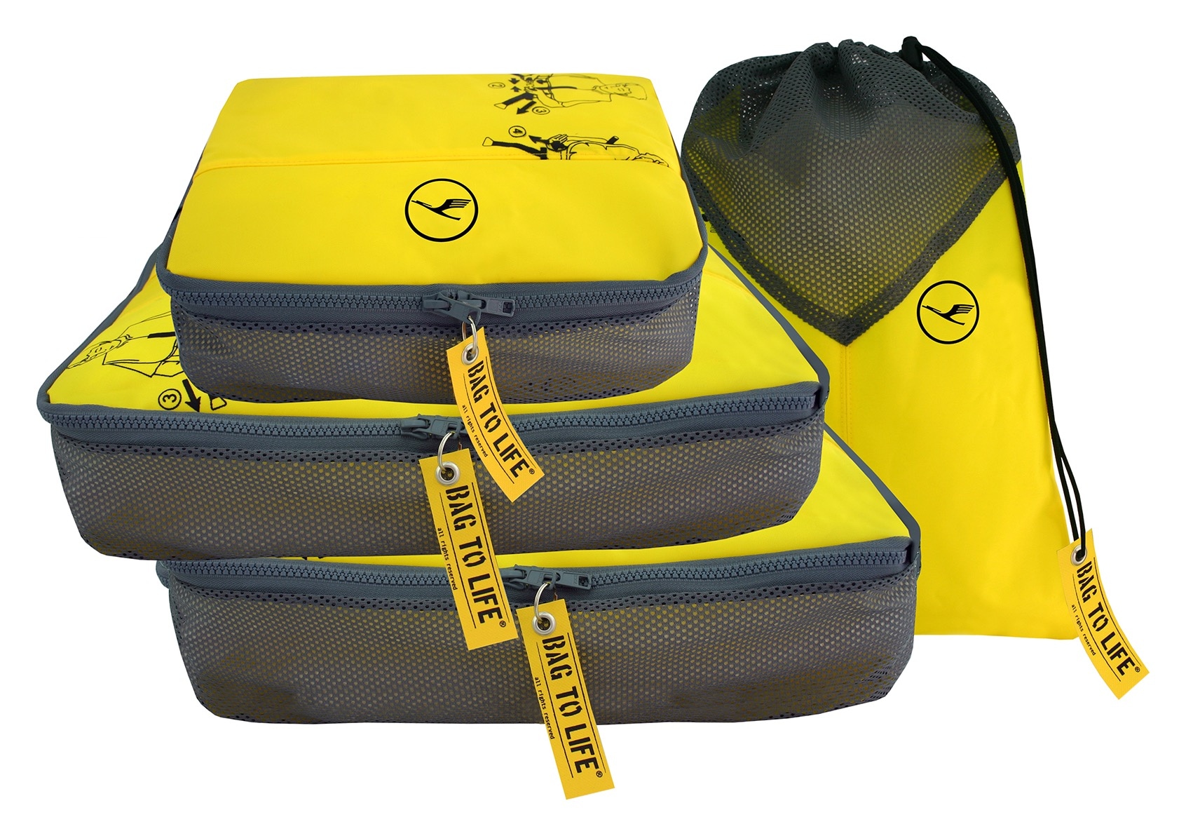 Bag to Life Reisetasche »Easy Packing Set«, (4 tlg.) kaufen