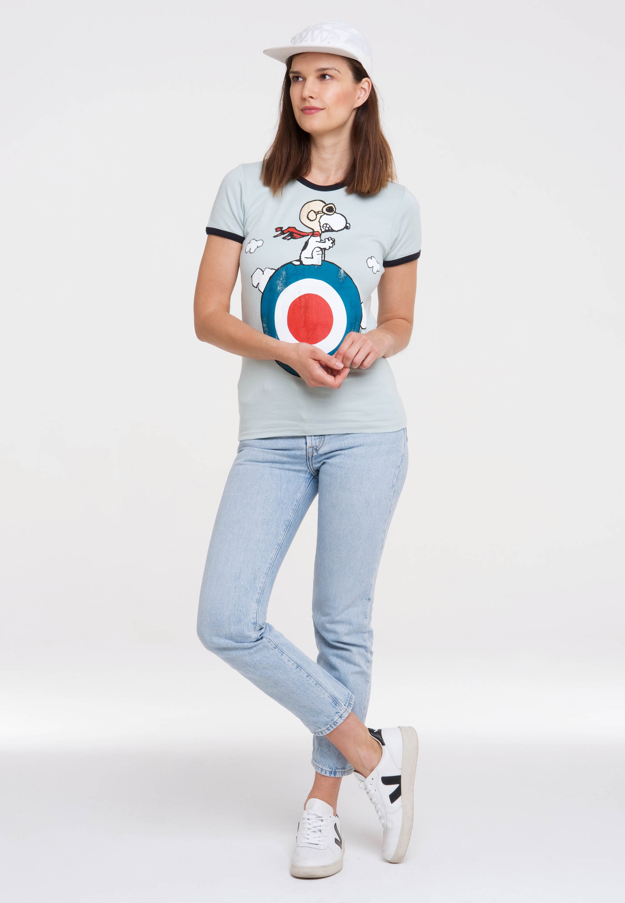 LOGOSHIRT T-Shirt »Peanuts - Snoopy«, lizenziertem mit kaufen Print