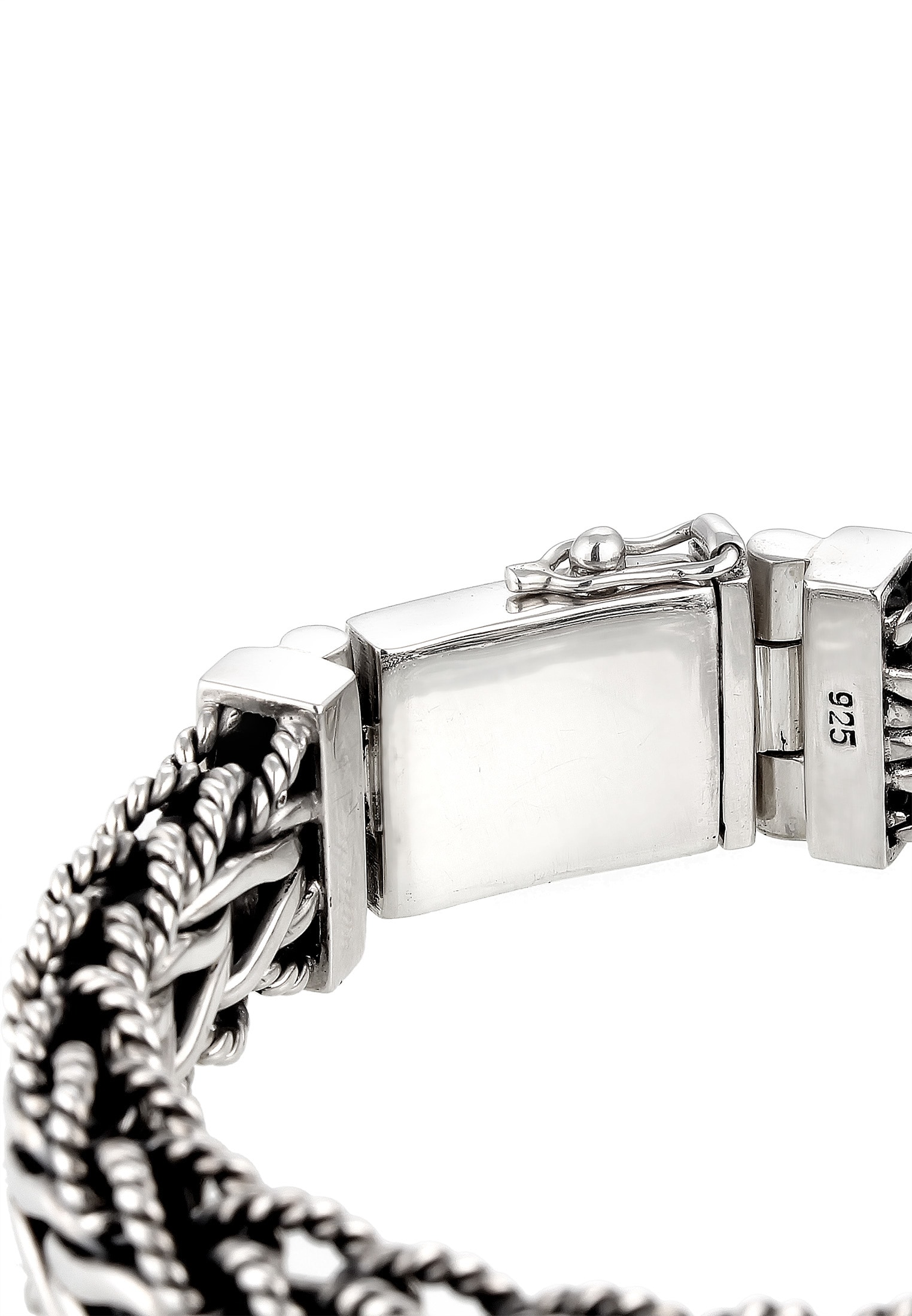 kaufen Kuzzoi Armband Silber« »Herren Panzerarmband 925er Gliederkette | I\'m walking