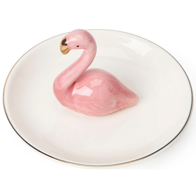 Firetti Schmuckablage »Schmuck Geschenk Taschenleerer Dekoschale  Ablageschale Flamingo«, Perfekt zu jedem Anlass - Geburtstag, Weihnachten!  kaufen | I\'m walking