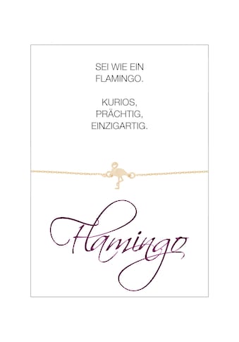 HERZ-KARTE Armband »Flamingo«, Armband mit Flamingo-Einhänger, 925/- Sterlingsilber... kaufen