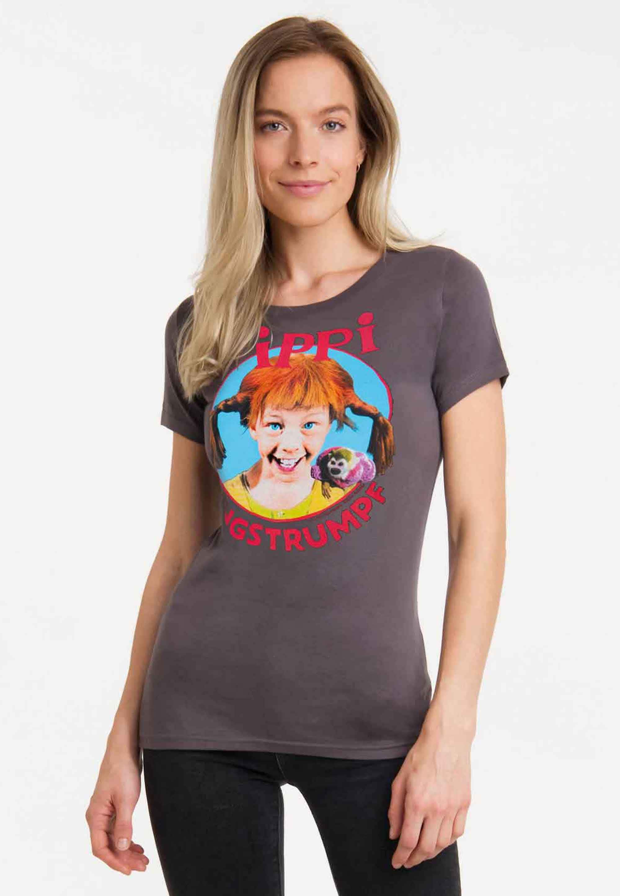 LOGOSHIRT T-Shirt »Pippi Langstrumpf«, mit shoppen Originaldesign lizenziertem