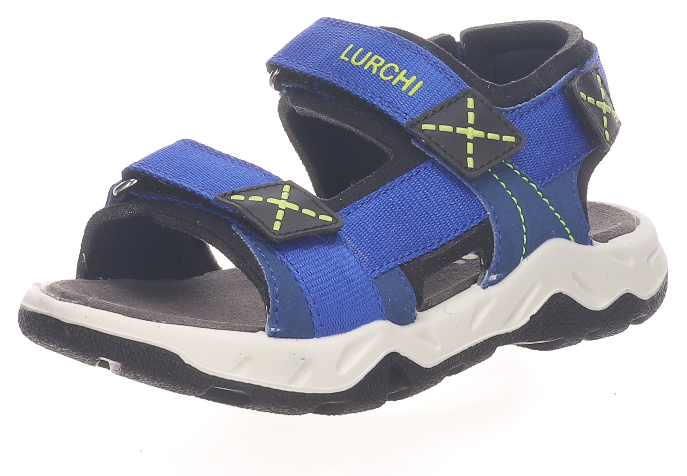 Lurchi Sandale »ODONO WMS: Mittel«, mit farbigen Ziernähten für die Kleinen  | aktuell bei I\'m walking