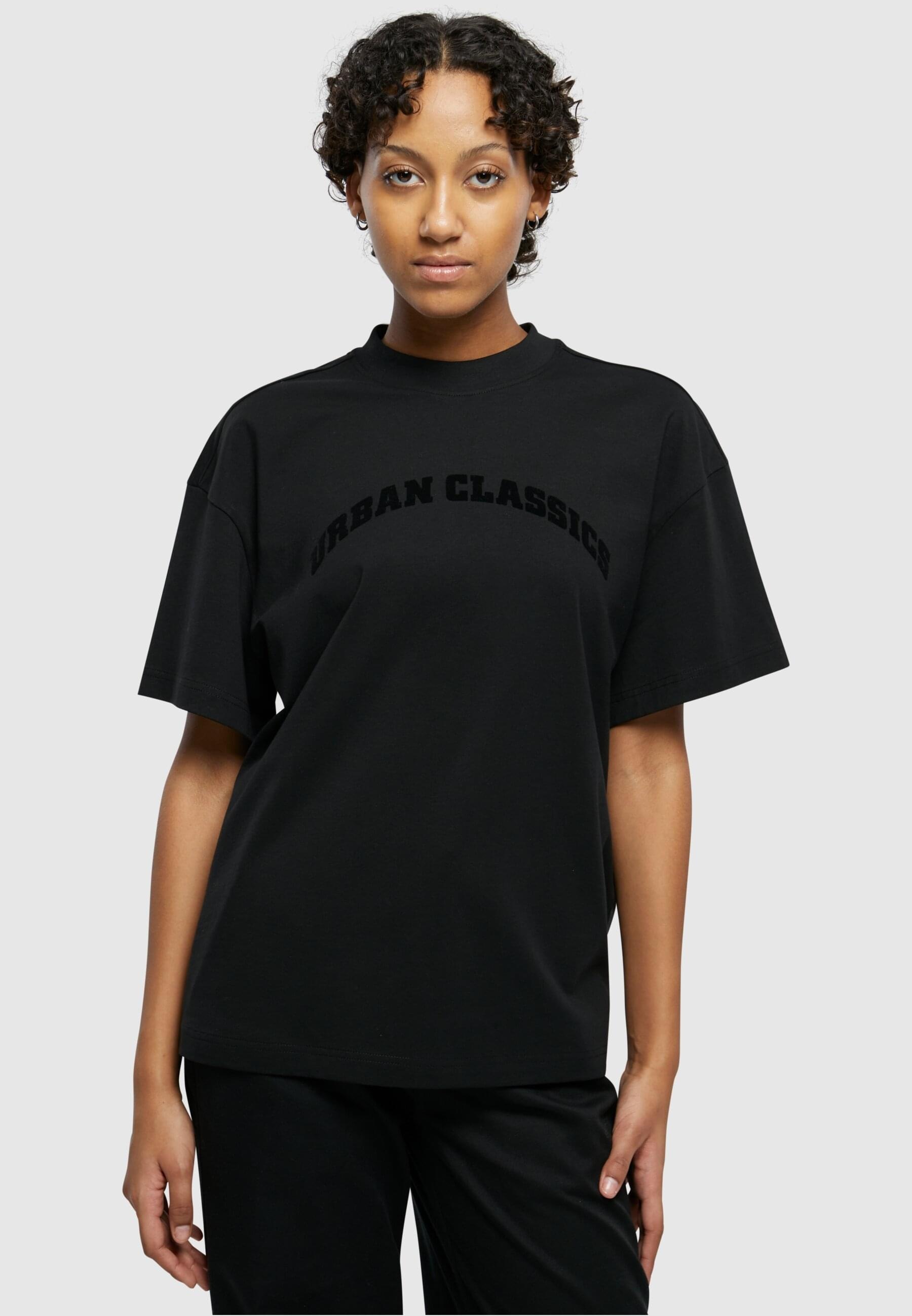 URBAN CLASSICS T-Shirt »Damen Ladies Oversized Flock Tee«, (1 tlg.)  bestellen