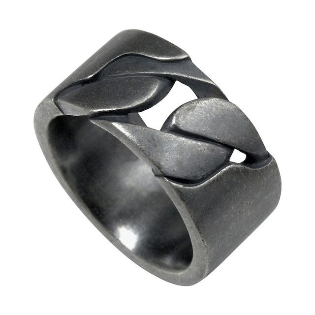 CAÏ Fingerring »925/- Sterling Silber matt oxidiert schwarz« kaufen | I'm  walking
