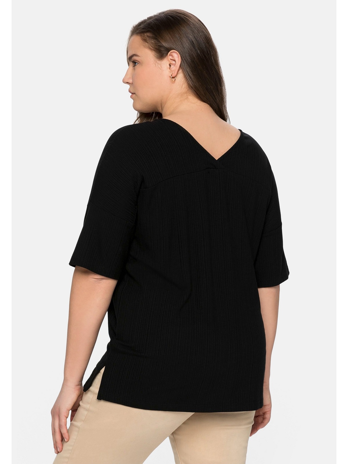 Sheego T-Shirt »Große Größen«, im dezenten Streifenlook shoppen