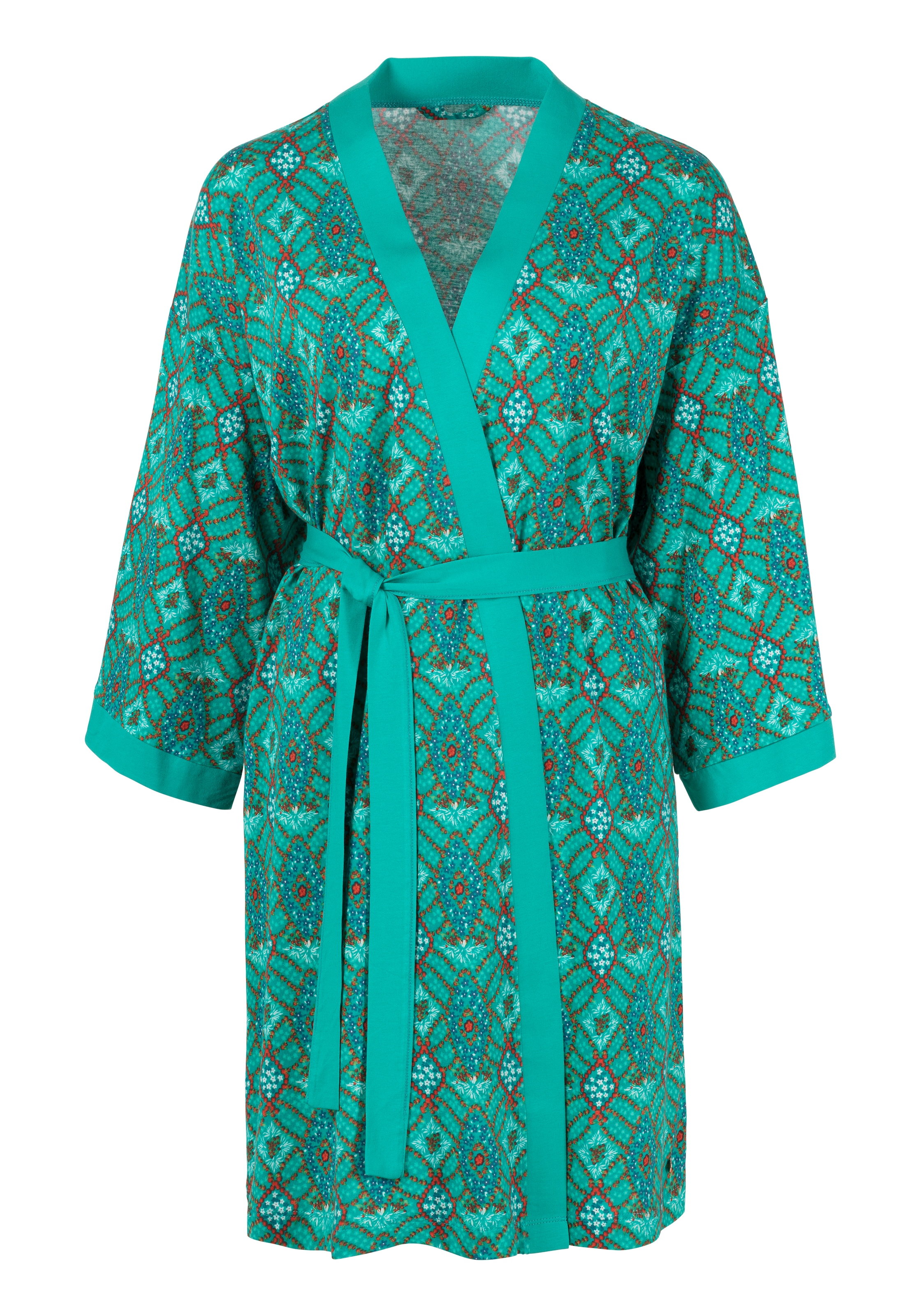 s.Oliver Kimono mit Ornamentdruck zum Binden