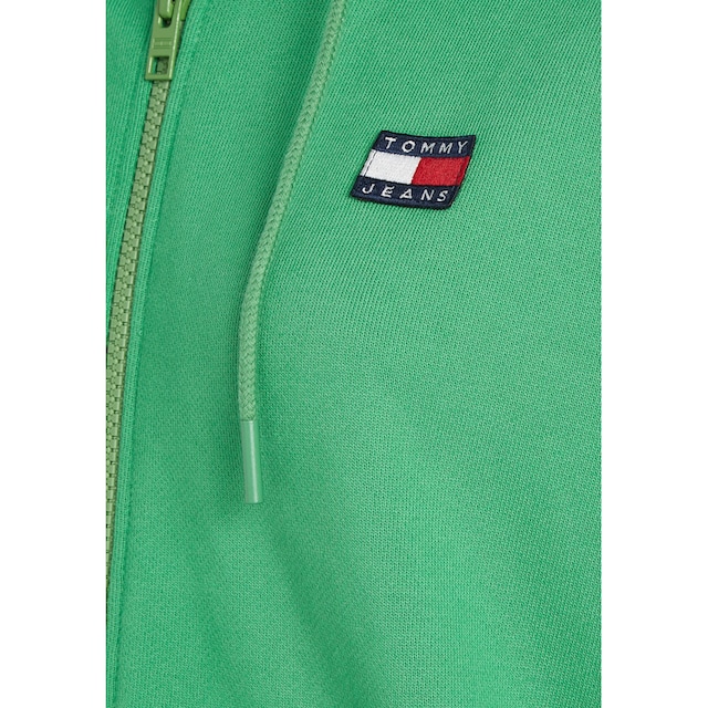 Tommy Jeans Kapuzensweatshirt »TJW RLX XS BADGE ZIP TRHU«, mit Tommy Jeans  Logostickerei kaufen | I'm walking