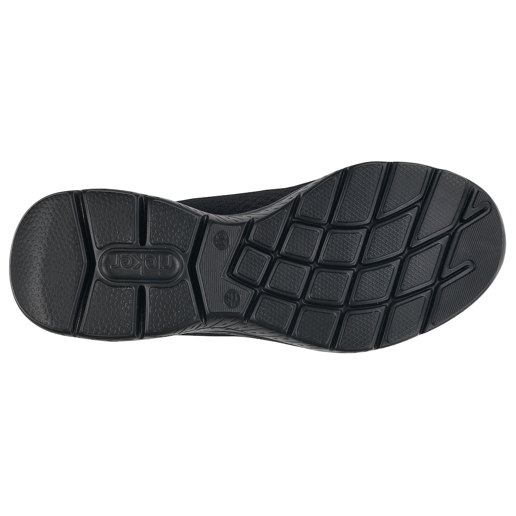 Rieker Slip-On Sneaker mit einfachem Schnellverschluss