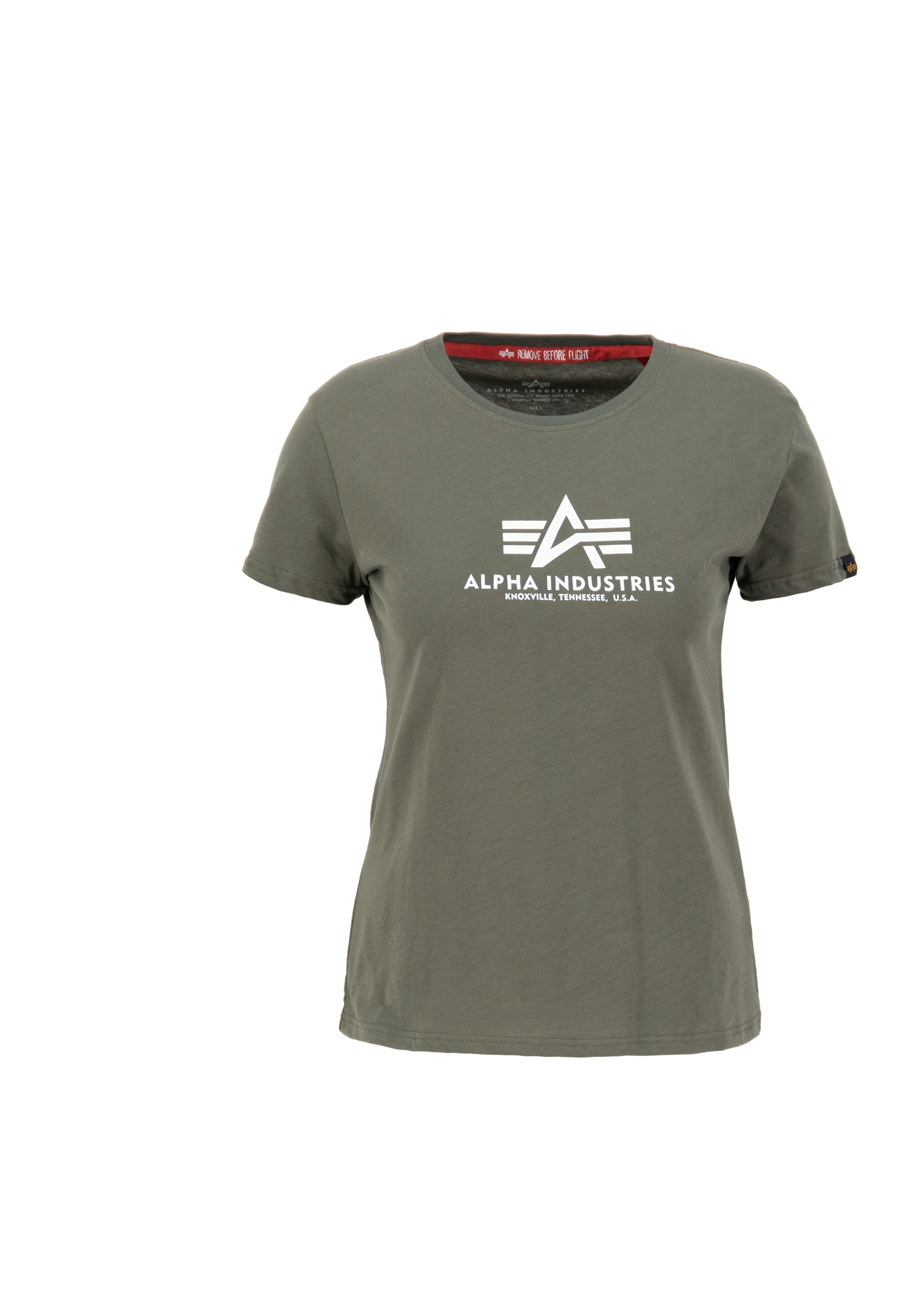 Basic T-Shirt Women Alpha T-Shirts walking shoppen Industries | Wmn« Industries T New - »Alpha I\'m
