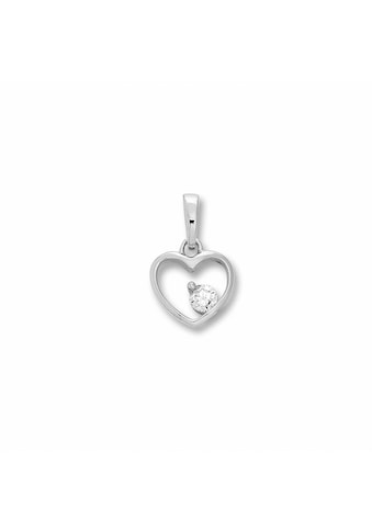 ONE ELEMENT Herzanhänger »Herz Anhänger Herz aus 925 Silber und Zirkonia«, Herz kaufen