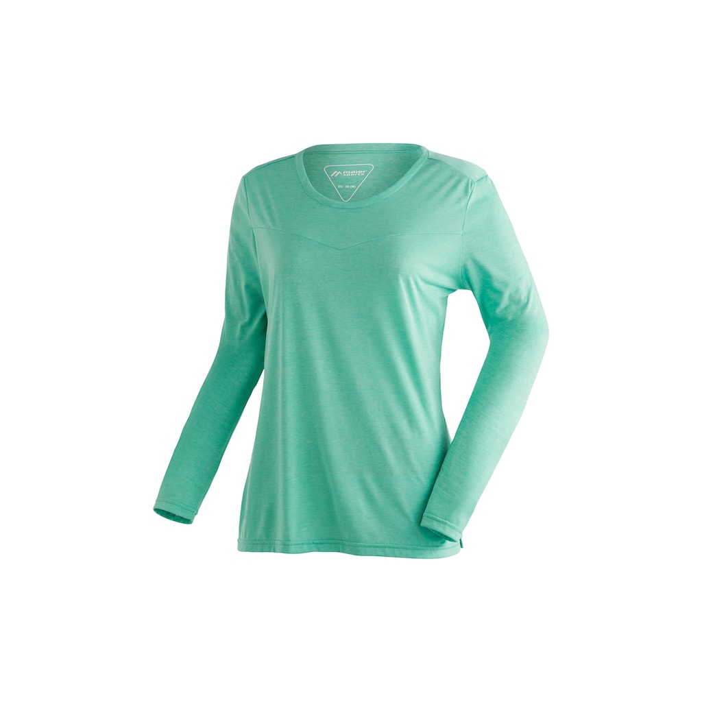 Maier Sports Funktionsshirt Bjordal L/S Figurbetontes Langarmshirt mit schnelltrocknendem Material Maier Sports Funktionsshirt Bjordal L/S Figurbetontes Langarmshirt mit schnelltrocknendem Material
