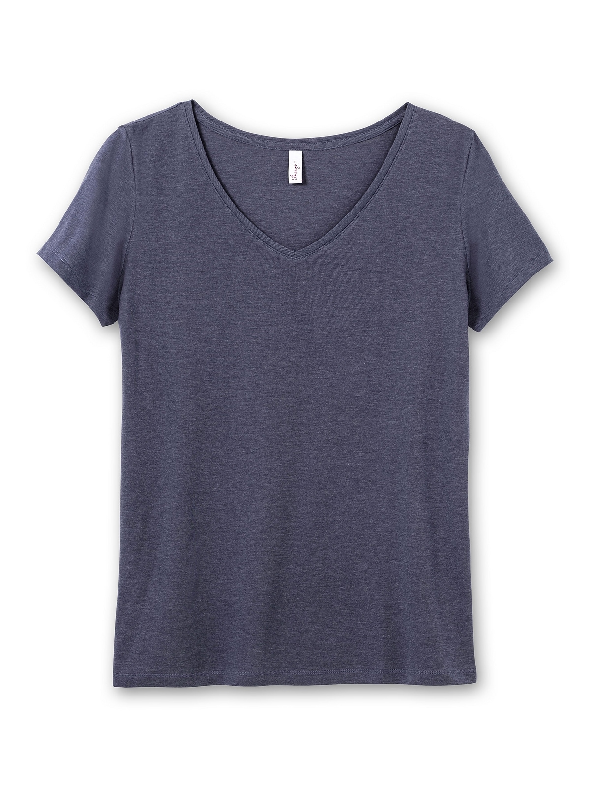 Sheego T-Shirt »Große mit kaufen Größen«, V-Ausschnitt