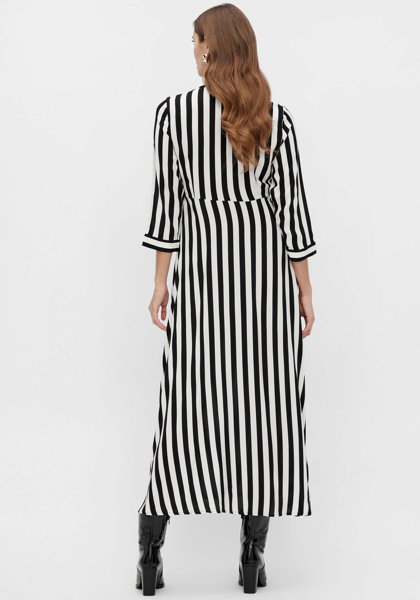 3/4 I\'m | »YASSAVANNA Y.A.S LONG DRESS«, mit Hemdblusenkleid online walking Ärmel SHIRT