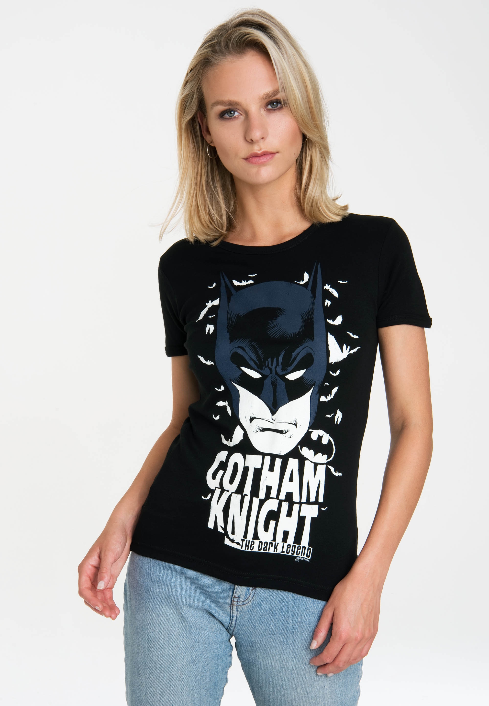 LOGOSHIRT T-Shirt »Batman Originaldesign lizenziertem bestellen - mit Gotham Knight«