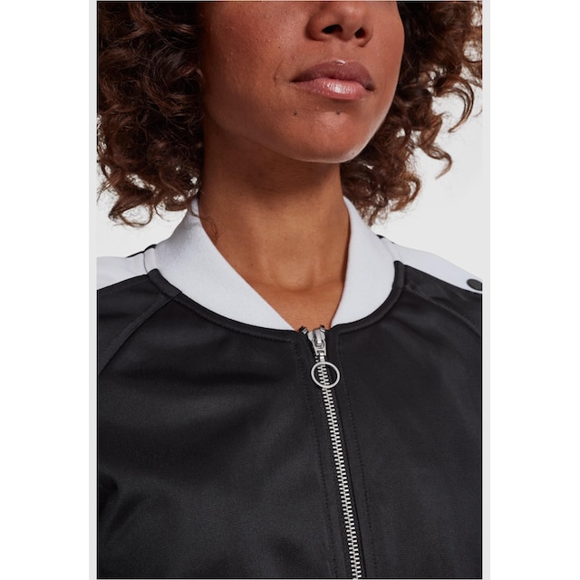 URBAN CLASSICS Strickfleecejacke »Damen Ladies Button Up Track Jacket«, (1  St.), ohne Kapuze bestellen