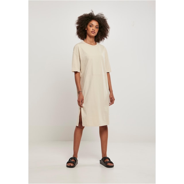 URBAN CLASSICS Jerseykleid »Damen Ladies Organic Oversized Slit Tee Dress«,  (1 tlg.) online kaufen | I\'m walking