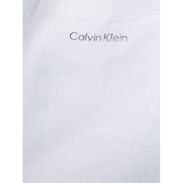 Calvin Klein T-Shirt »METALLIC MICRO LOGO T SHIRT« online kaufen | I'm  walking
