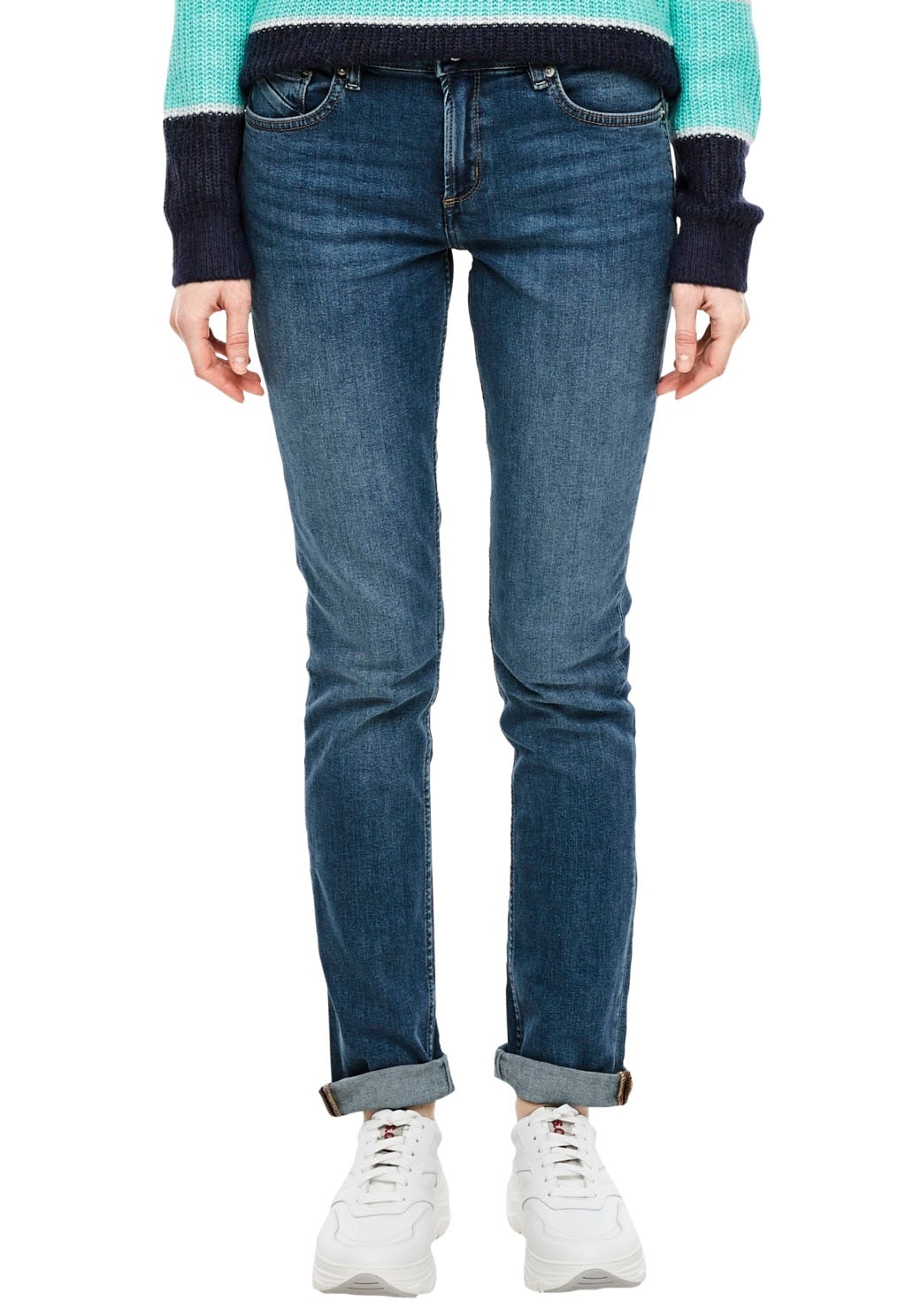 typischer Slim-fit-Jeans »Catie walking by in Form | 5-Pocket I\'m s.Oliver Slim«, online Q/S