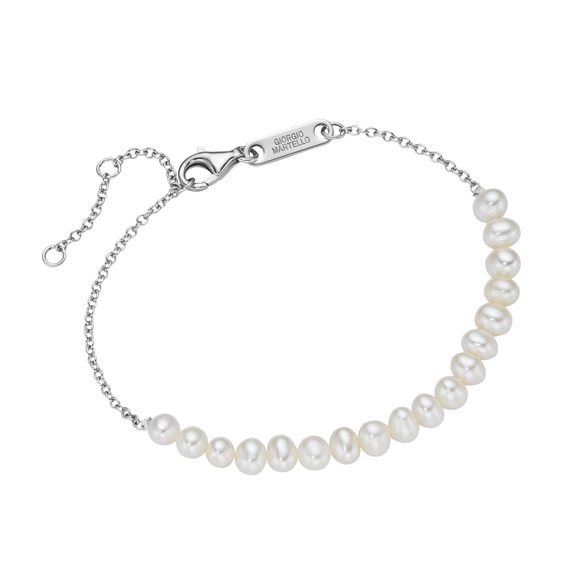 »mit Süßwasser-Perlen, Silber GIORGIO im walking MILANO 925« I\'m | MARTELLO Onlineshop Armband