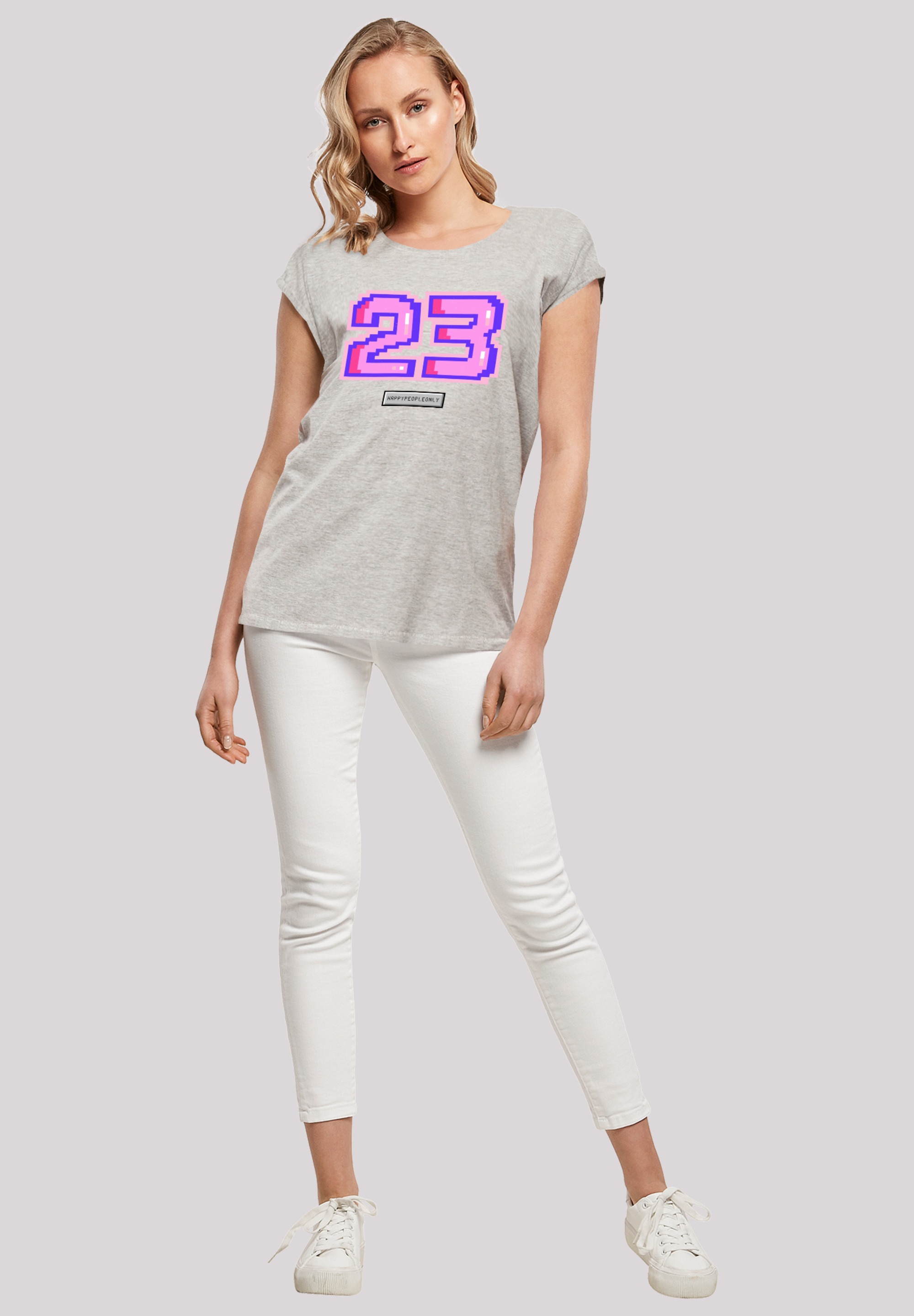 23 T-Shirt online pink«, »Pixel F4NT4STIC Print