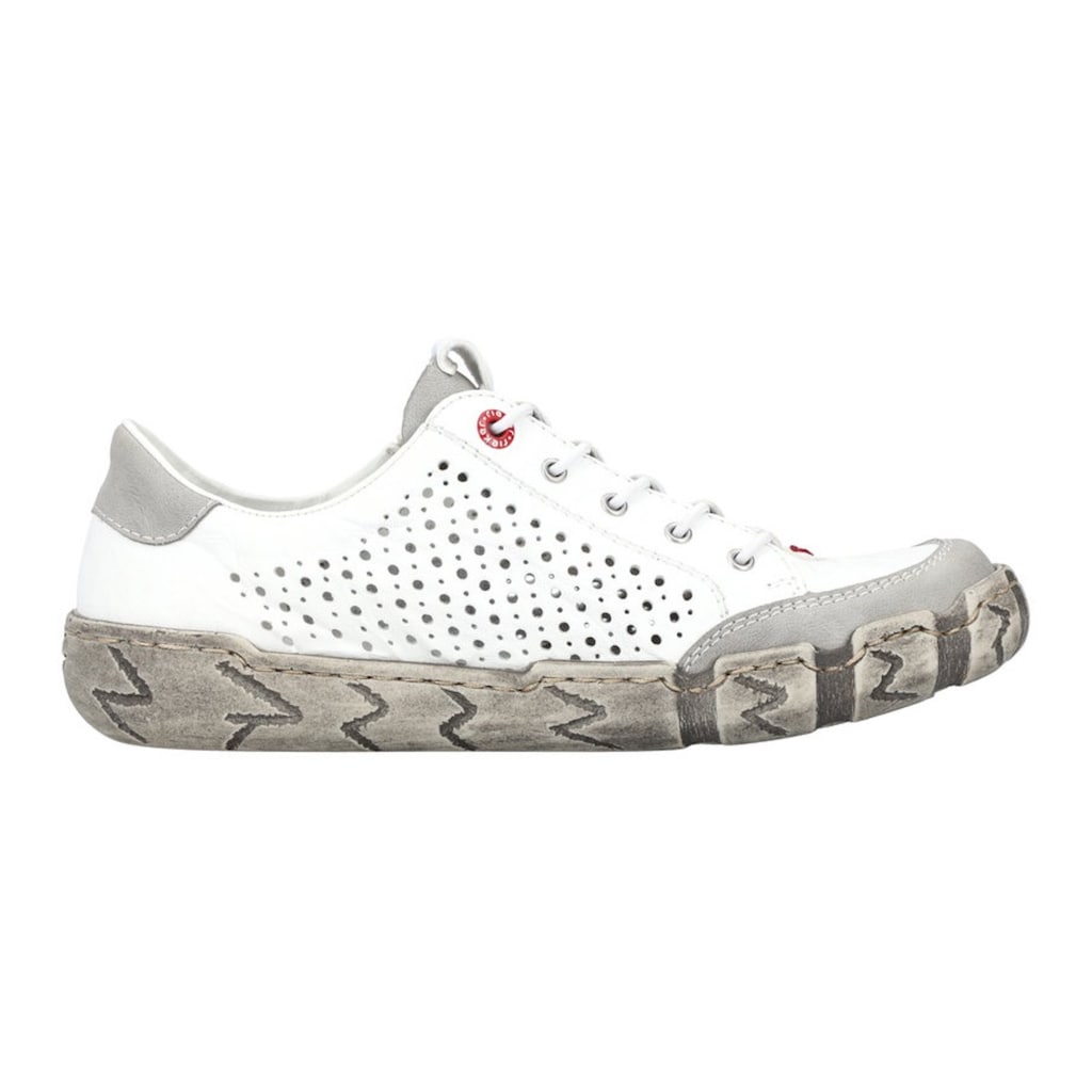 Rieker Slip-On Sneaker, mit Sohle im Used-Look