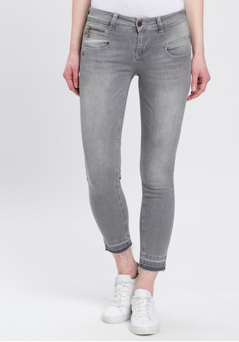 Freeman T. Porter Slim-fit-Jeans »Alexa Cropped S-SDM«, mit Nieten im Bereich der... kaufen