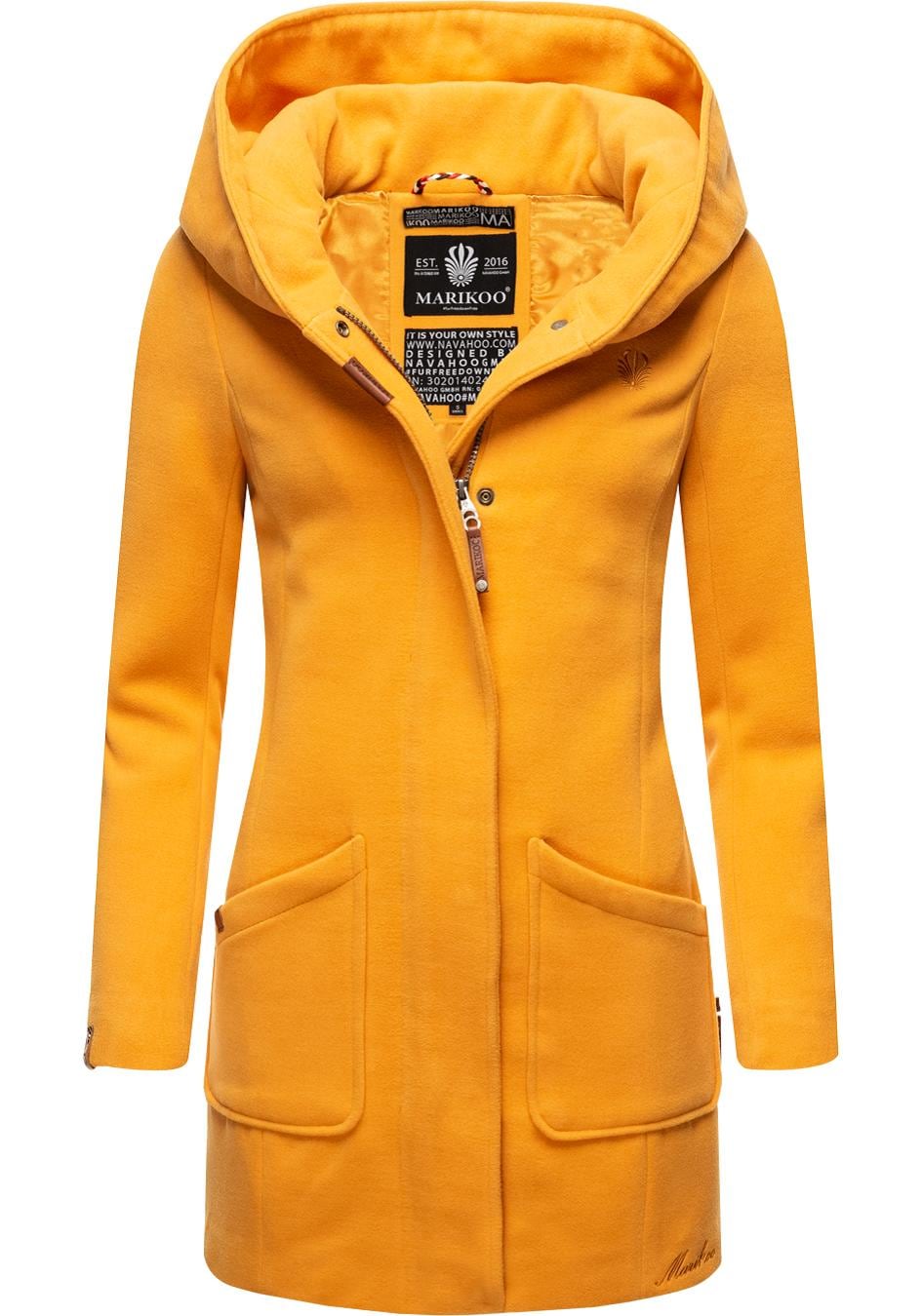 Marikoo Wintermantel »Maikoo«, hochwertiger Mantel mit großer Kapuze online  kaufen | I'm walking