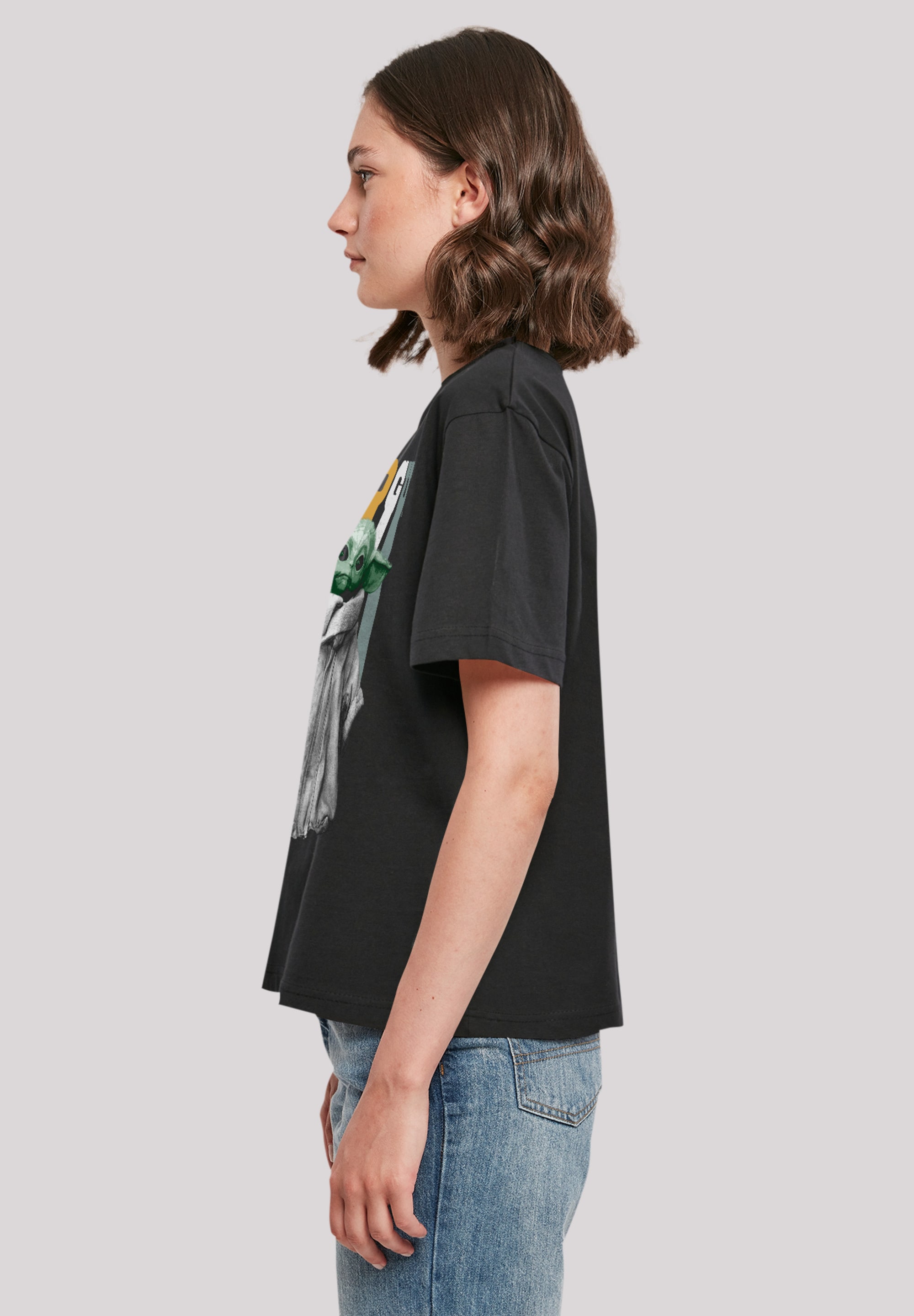 F4NT4STIC T-Shirt »Star Wars The Mandalorian The Child Vintage«, Premium  Qualität online kaufen | I\'m walking