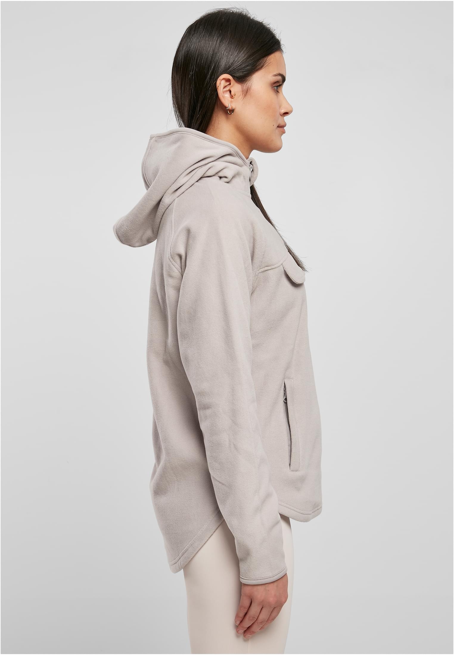 URBAN CLASSICS Kapuzenpullover »Damen Ladies Polar Fleece Pull Over Hoody«,  (1 tlg.) online kaufen | I\'m walking