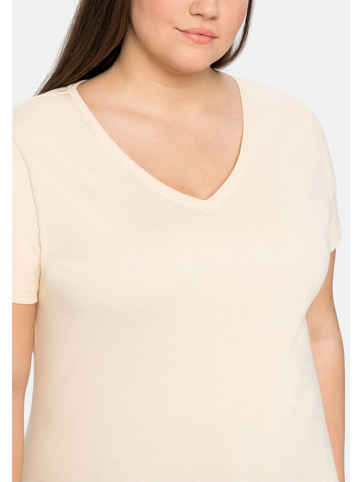 Sheego T-Shirt kaufen mit »Große V-Ausschnitt Größen«