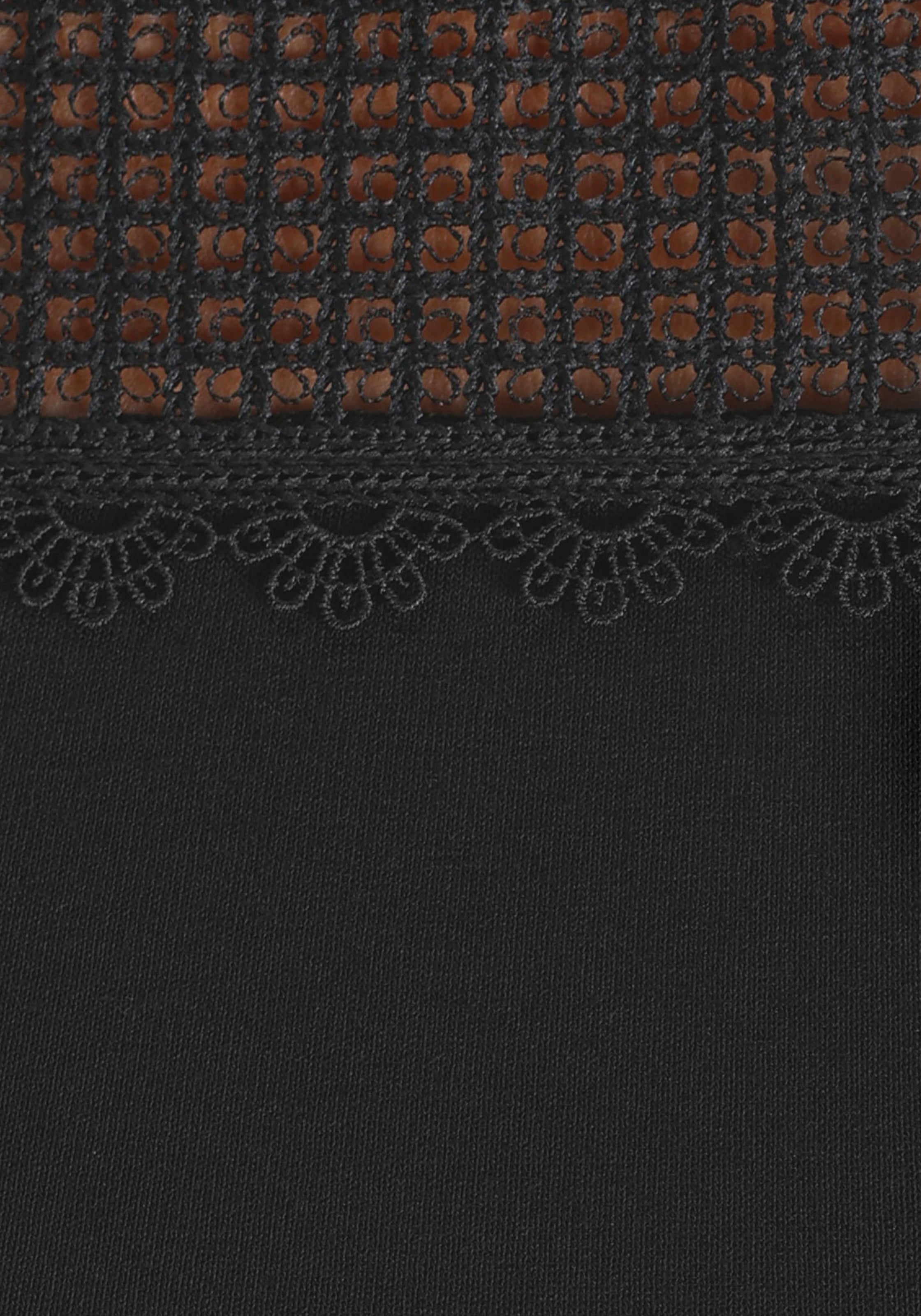 Crochet-Einsatz shoppen Melrose mit Netzshirt,