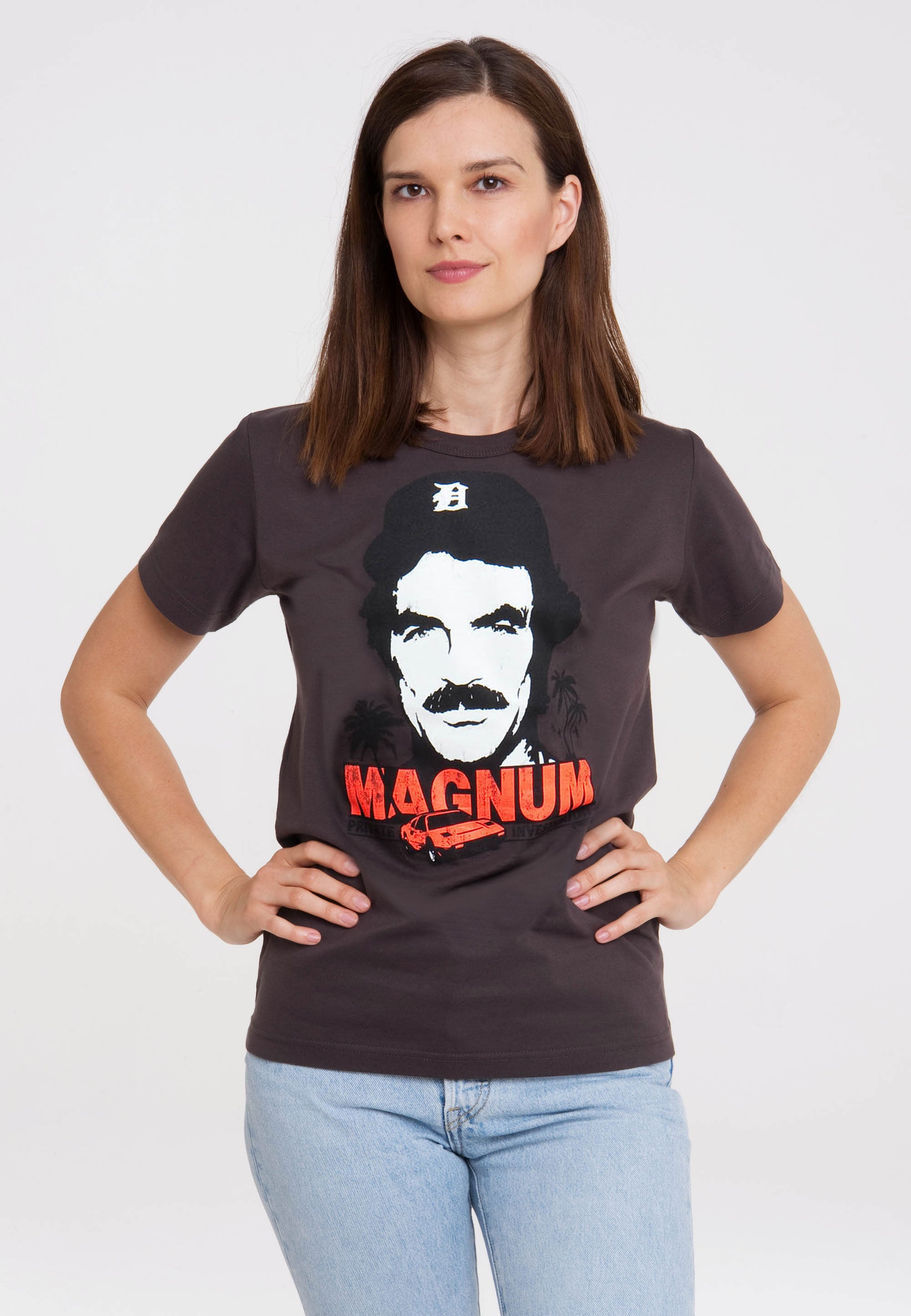 LOGOSHIRT T-Shirt »Magnum«, Print coolem mit shoppen
