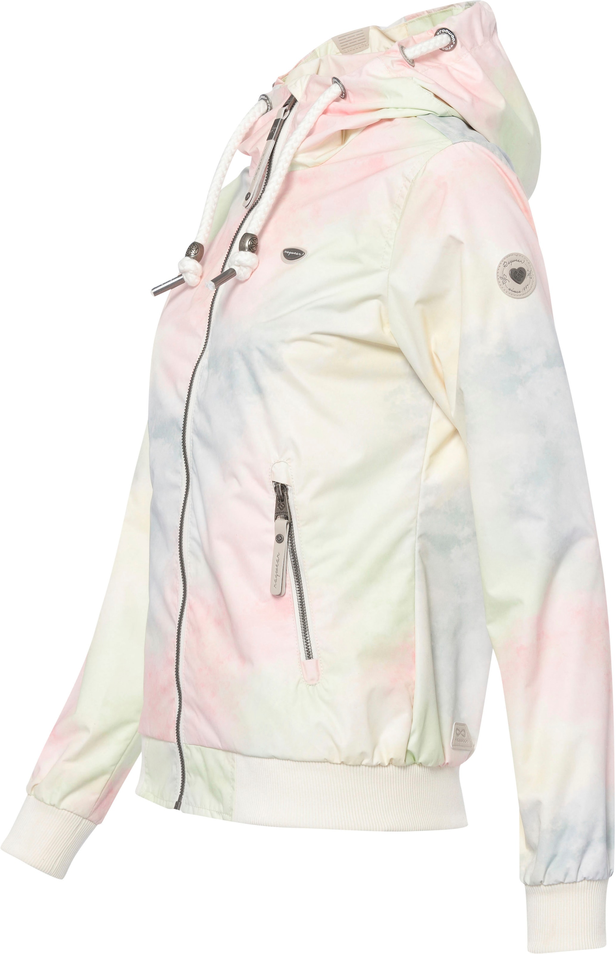 Ragwear 3-in-1-Funktionsjacke »NUGGIE OMBRE O«, im pastell-farbigem ...
