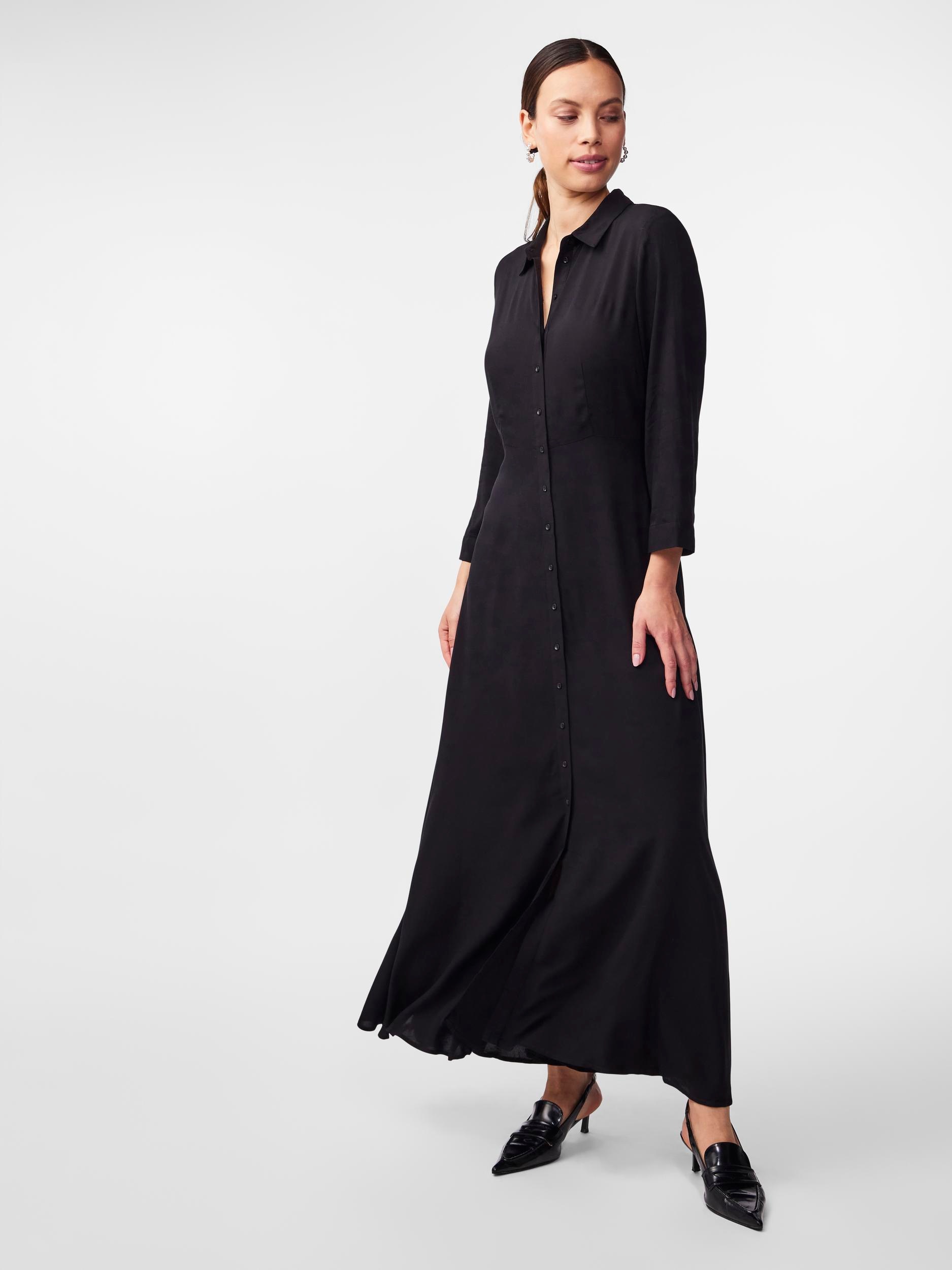 Y.A.S Hemdblusenkleid »YASSAVANNA LONG SHIRT DRESS«, mit 3/4 Ärmel online |  I'm walking