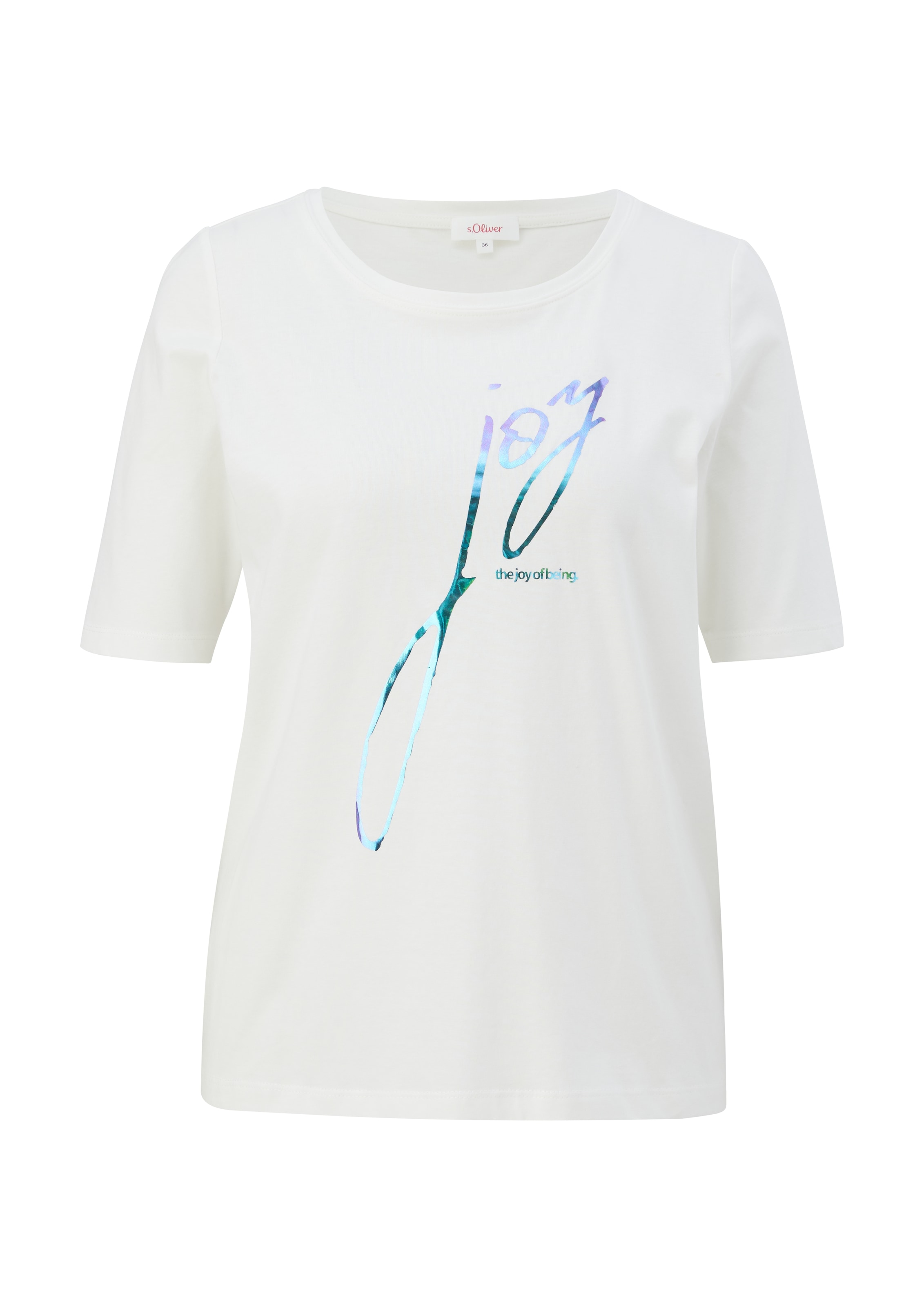s.Oliver T-Shirt, mit Aufschrift vorne online kaufen | I'm walking