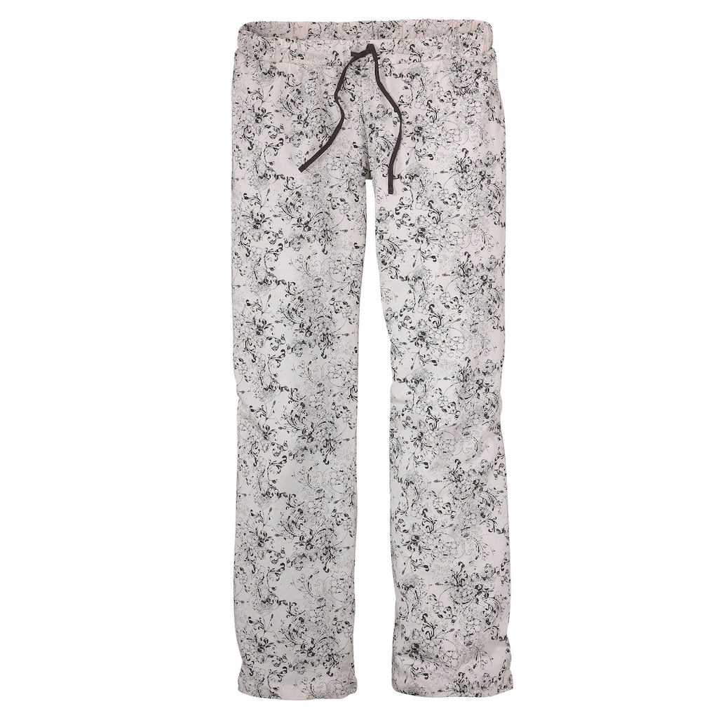 s.Oliver Pyjama, mit feinem Blumenmuster