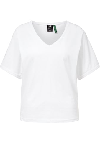 G-Star RAW T-Shirt »Joosa stitching details«, mit V-Ausschnitt kaufen
