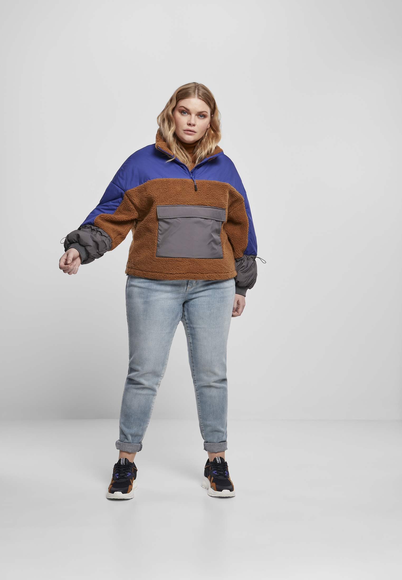 URBAN CLASSICS Outdoorjacke »Frauen Ladies | (1 St.) I\'m Jacket«, kaufen Sherpa online 3-Tone walking Over Pull