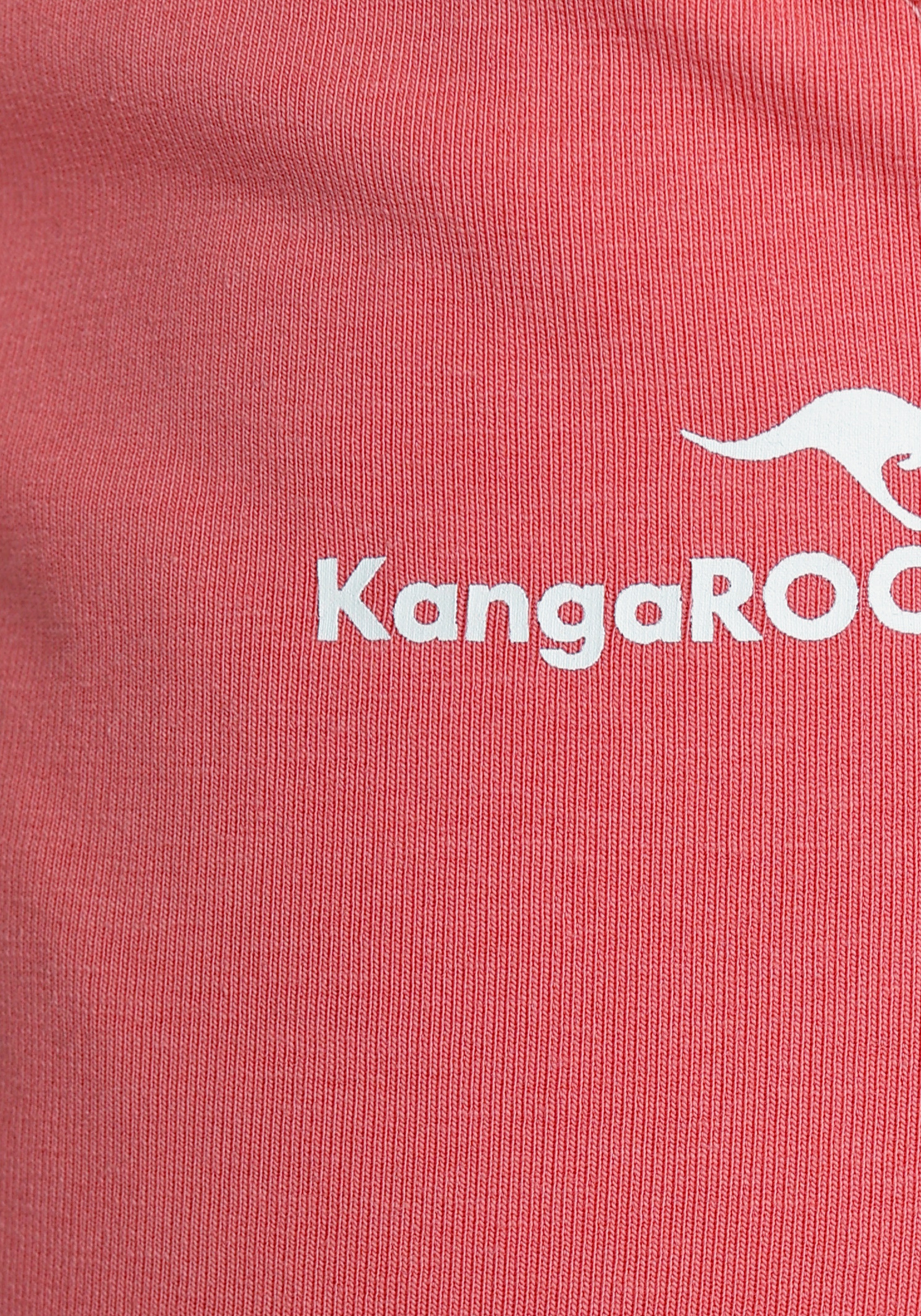 KangaROOS Jogginghose, in 7/8-Länge bestellen Rechnung Logo-Druck auf & Wäsche mit