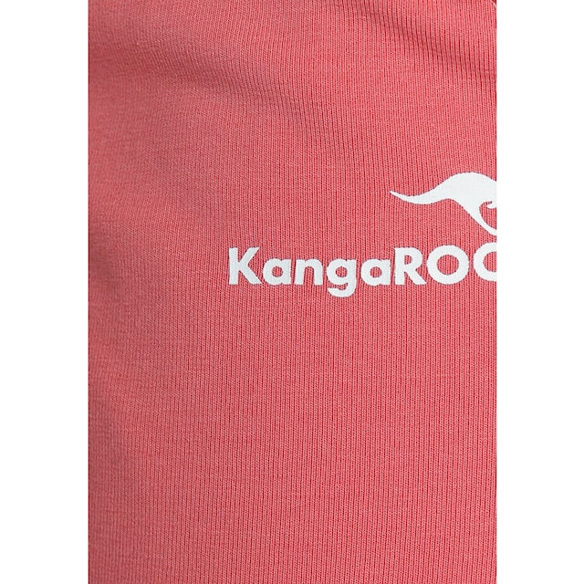 KangaROOS Jogginghose, in 7/8-Länge mit Logo-Druck & Wäsche auf Rechnung  bestellen