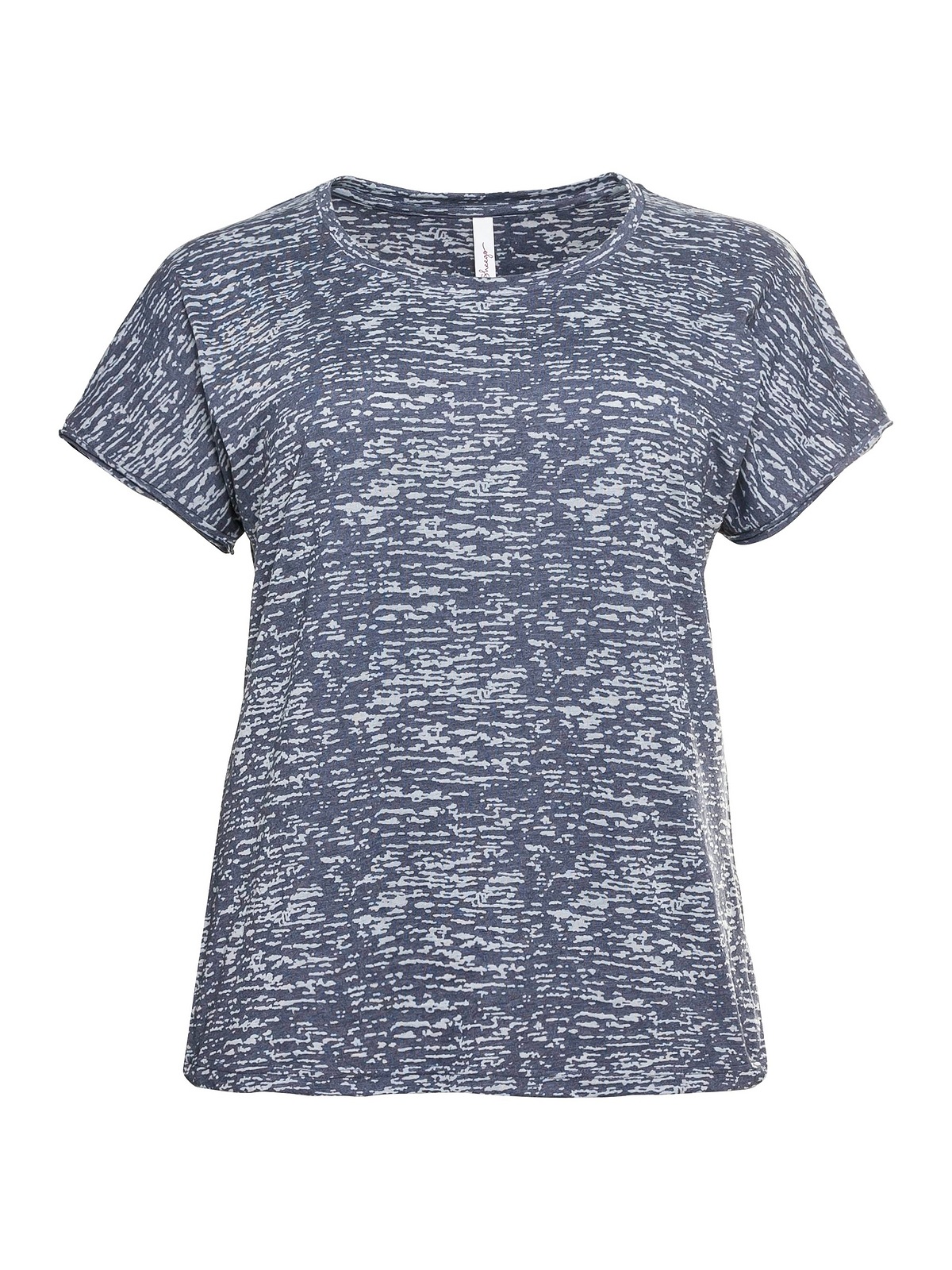 leicht transparent Sheego kaufen mit Größen«, walking Ausbrennermuster, I\'m »Große | T-Shirt
