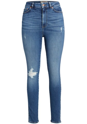 Skinny-fit-Jeans »JXVIENNA SKINNY HW CSE1008 B NOOS«, mit Destroyed Effekt