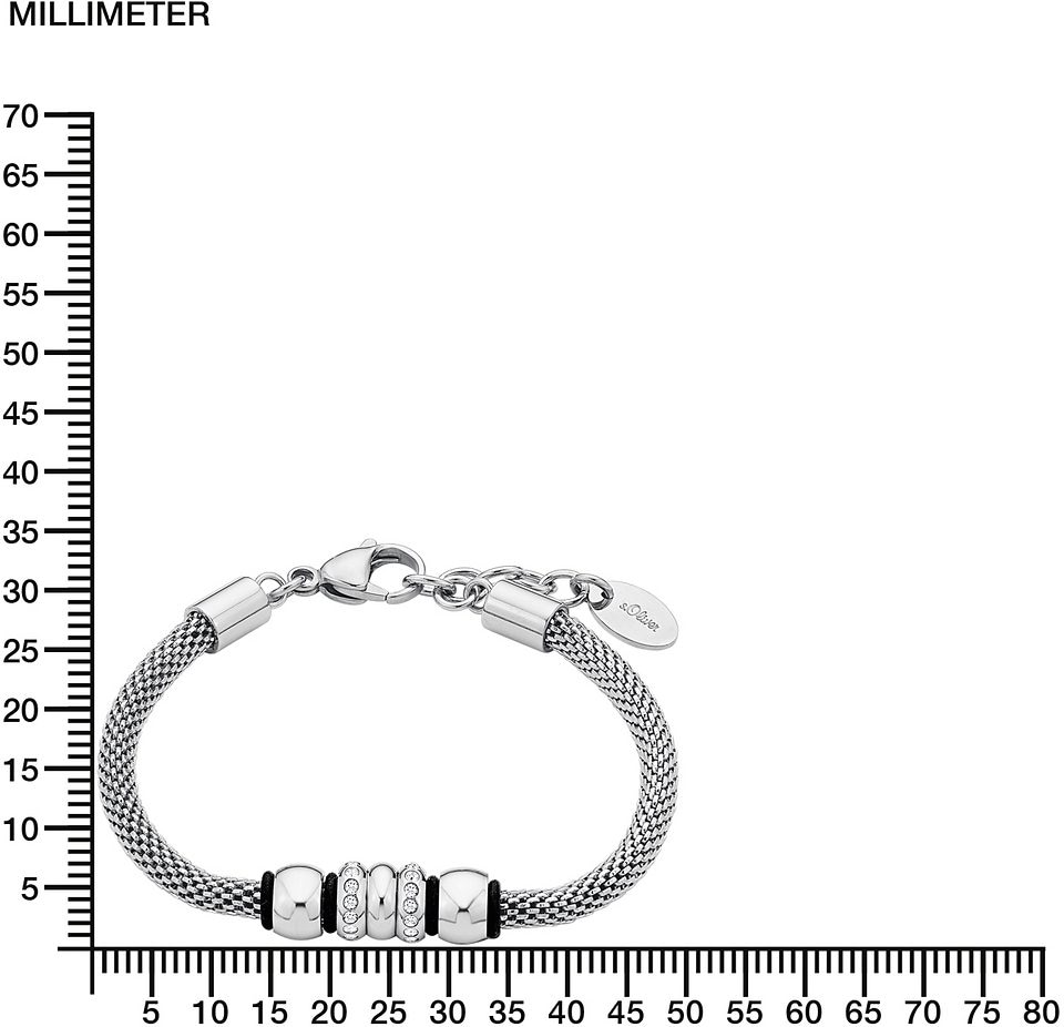 s.Oliver I\'m im walking Kristallen Armband »9240135«, mit Onlineshop |